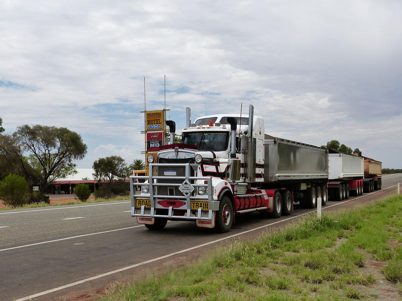 Camion semi-remorque